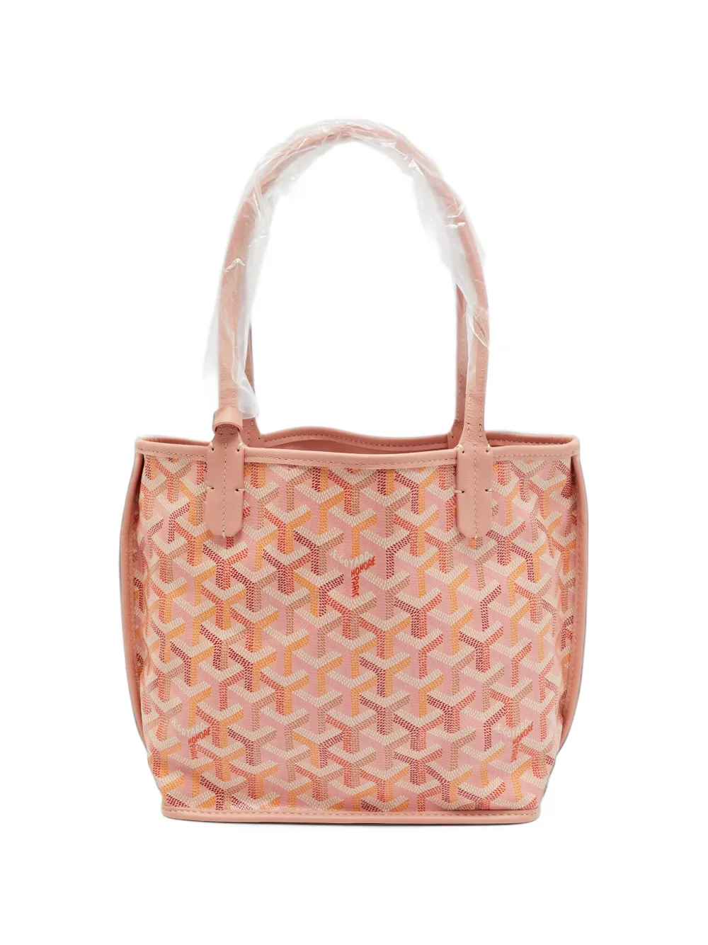 Goyard Pre-Owned Borsa tote Anjou mini in tela Goyardine 2025 - Rosa
