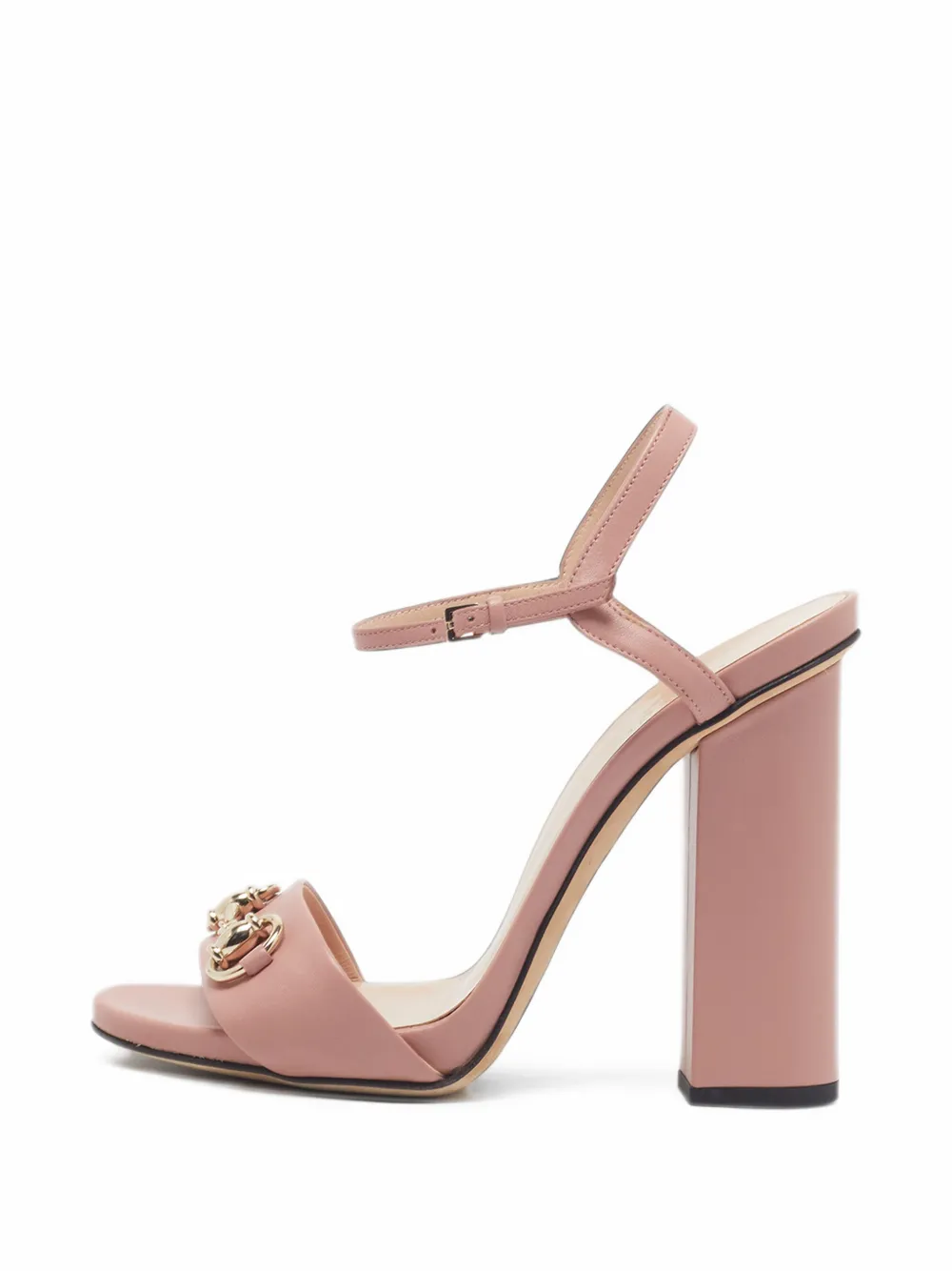 Gucci Pre-Owned Sandalen mit Horsebit-Detail und Knöchelriemen - Rosa