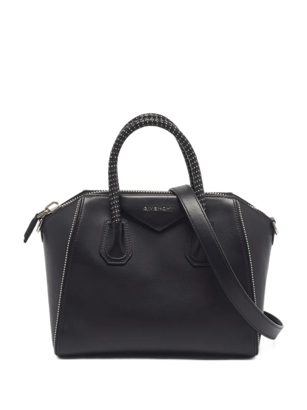 Givenchy Pre-Owned small Antigona studded tote bag - Nero