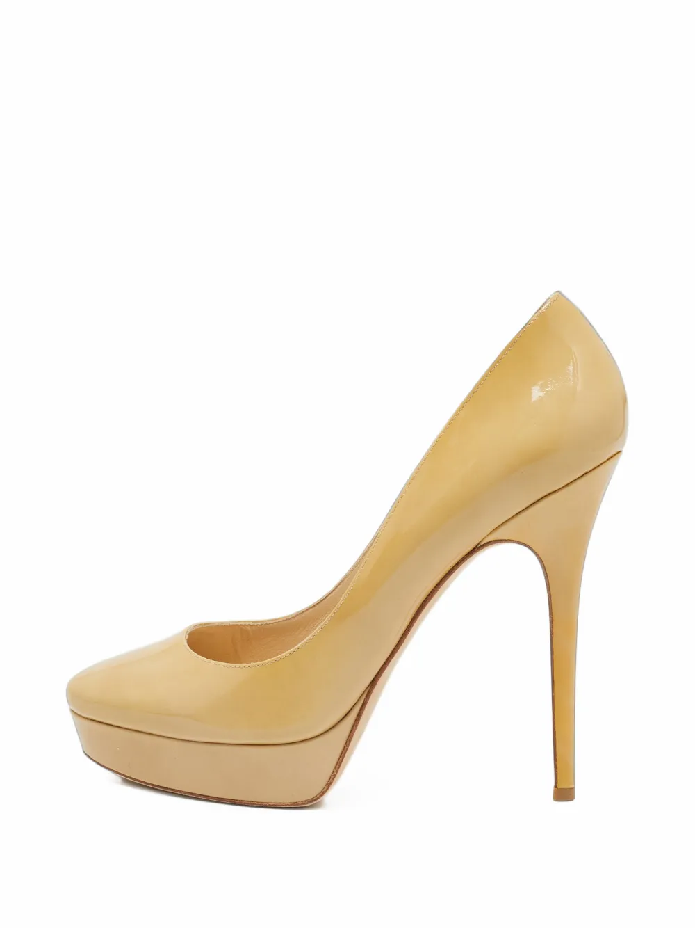 Jimmy Choo Pre-Owned Cosmic Pumps mit Plateau - Nude