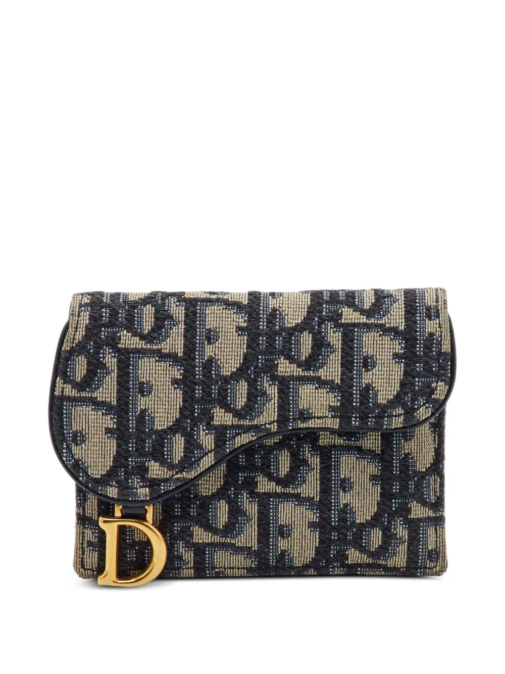 Christian Dior Pre-Owned 2021 Oblique Kartenetui - Blau
