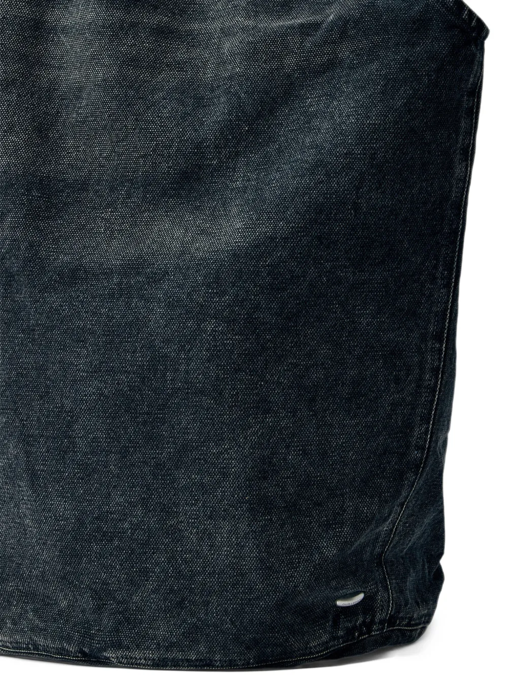 OUR LEGACY structured denim tote bag Zwart