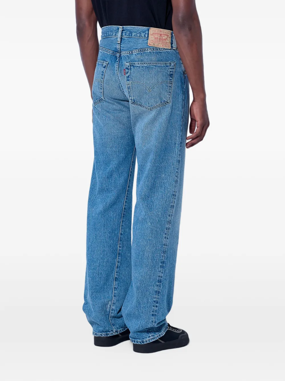 Levi's 1955 501 straight-leg jeans Blauw