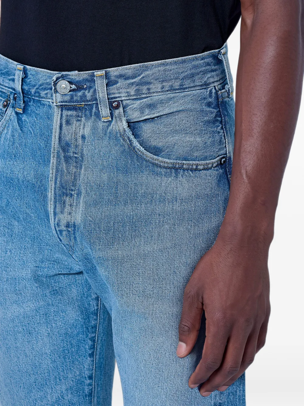 Levi's 1955 501 straight-leg jeans Blauw