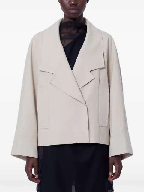 Sportmax notched-collar jacket