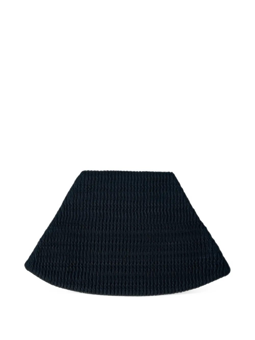 Homme Plissé Issey Miyake ribbed-knit bucket hat Zwart