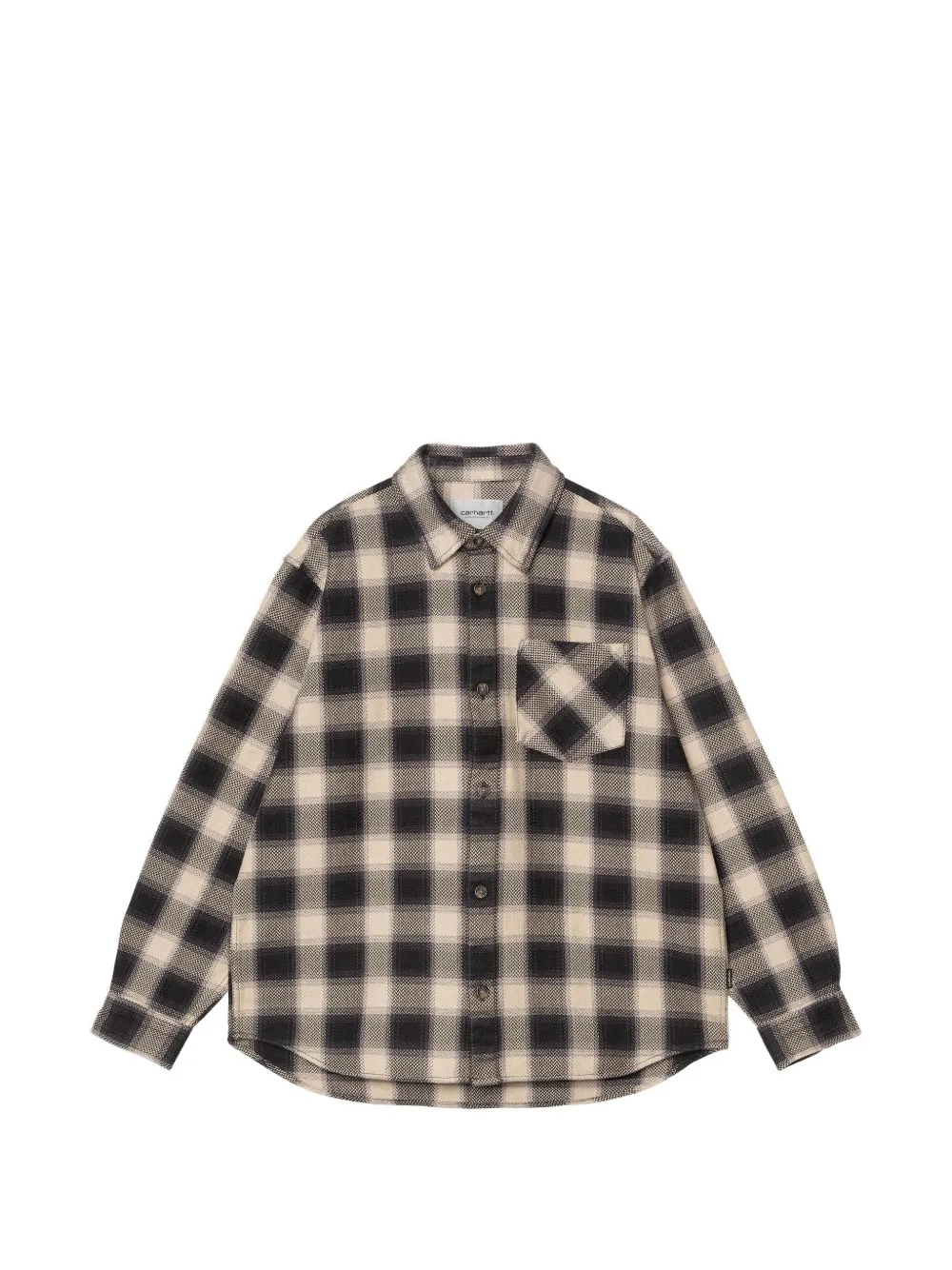 Carhartt WIP Dayne check shirt Zwart