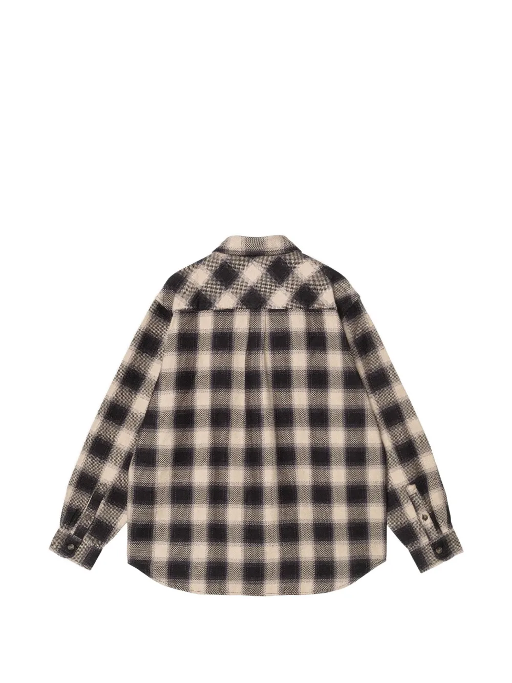 Carhartt WIP Dayne check shirt Zwart