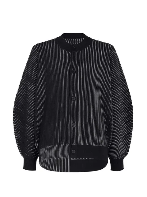 Homme Plissé Issey Miyake cárdigan In The Shadow Knit