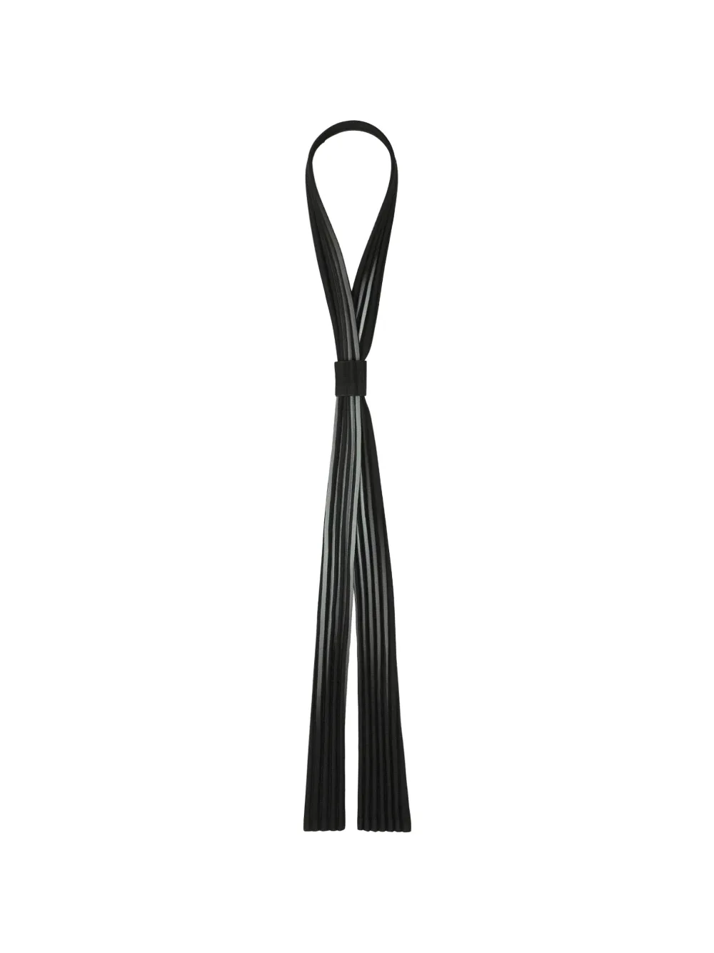 Homme Plissé Issey Miyake In The Shadow Pleats tie - Noir