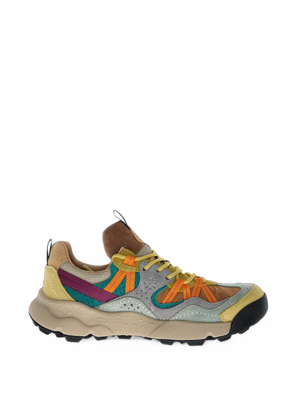 Flower Mountain Back Country Uni 2 Panelled Low-top Sneakers In Multi