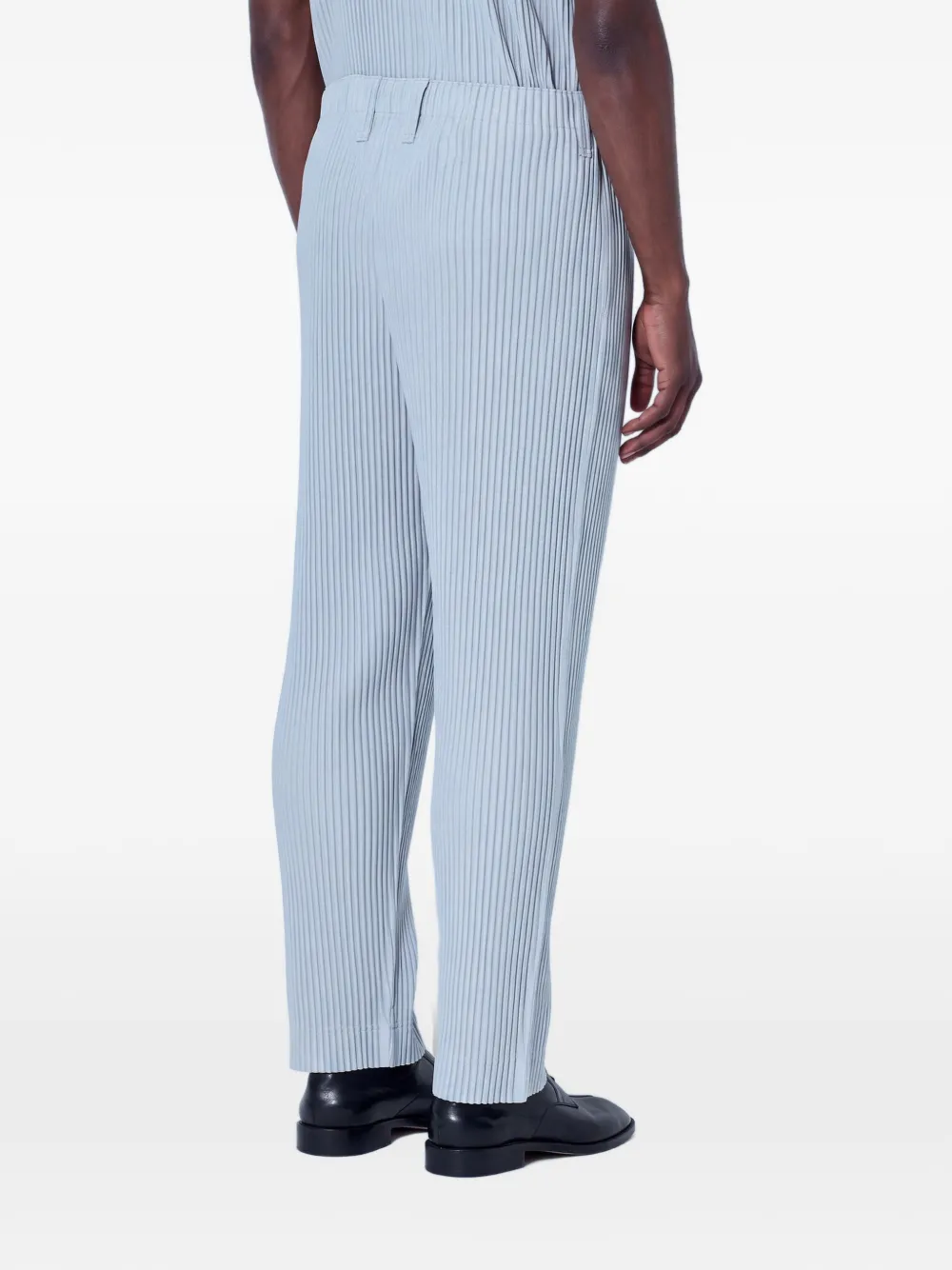 Homme Plissé Issey Miyake pleated tailored trousers Grijs