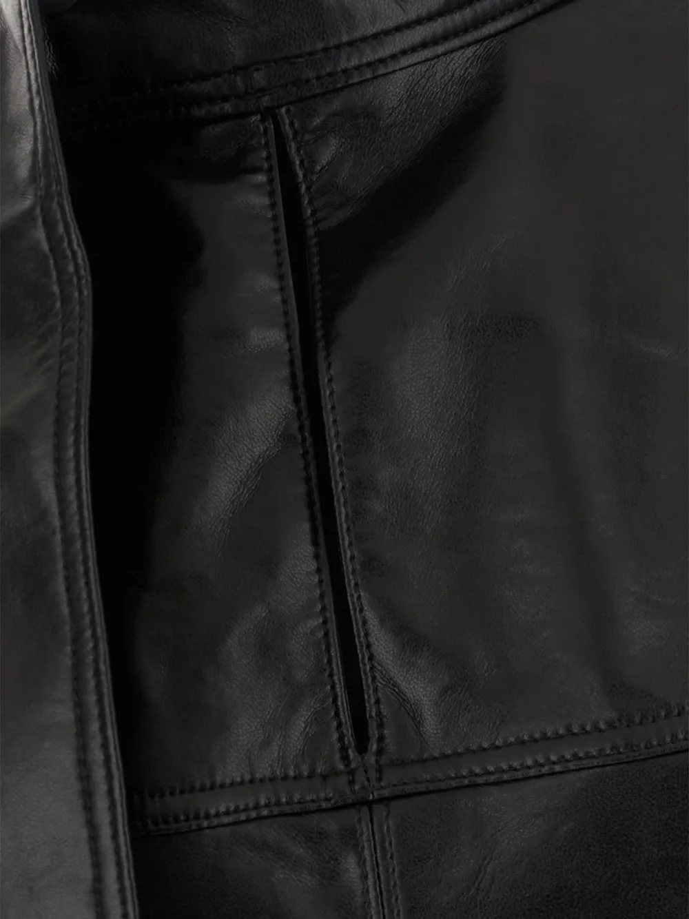 AGOLDE Jack met vlakken en sjaaldetail Zwart