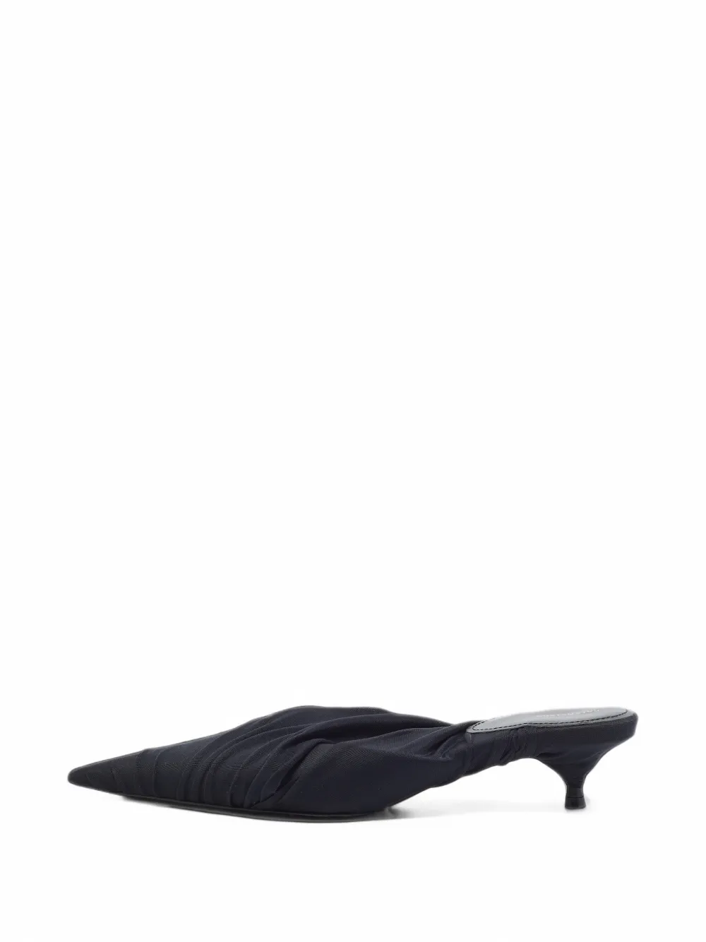 Balenciaga Pre-Owned Drapierte Knife Mules - Schwarz