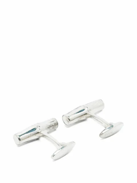 Gucci Pre-Owned bamboo cufflinks