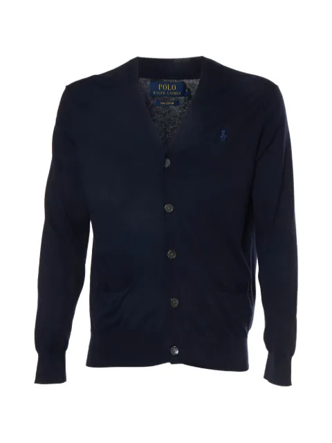 Polo Ralph Lauren Vintage cárdigan tejido con logo bordado