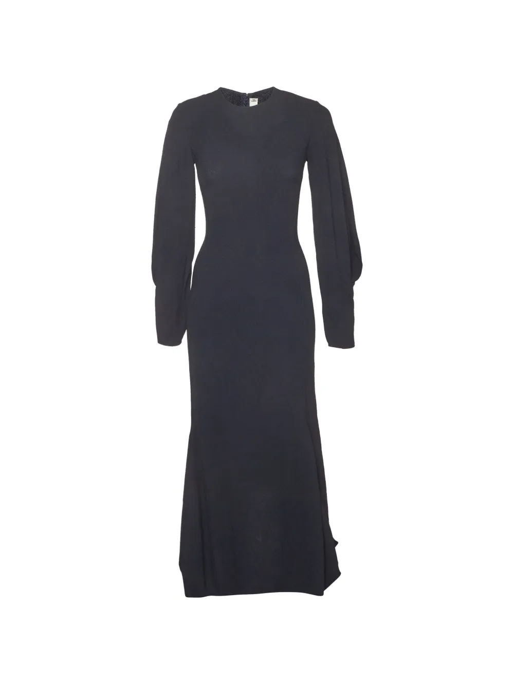 Victoria Beckham puff-sleeve midi dress - Black