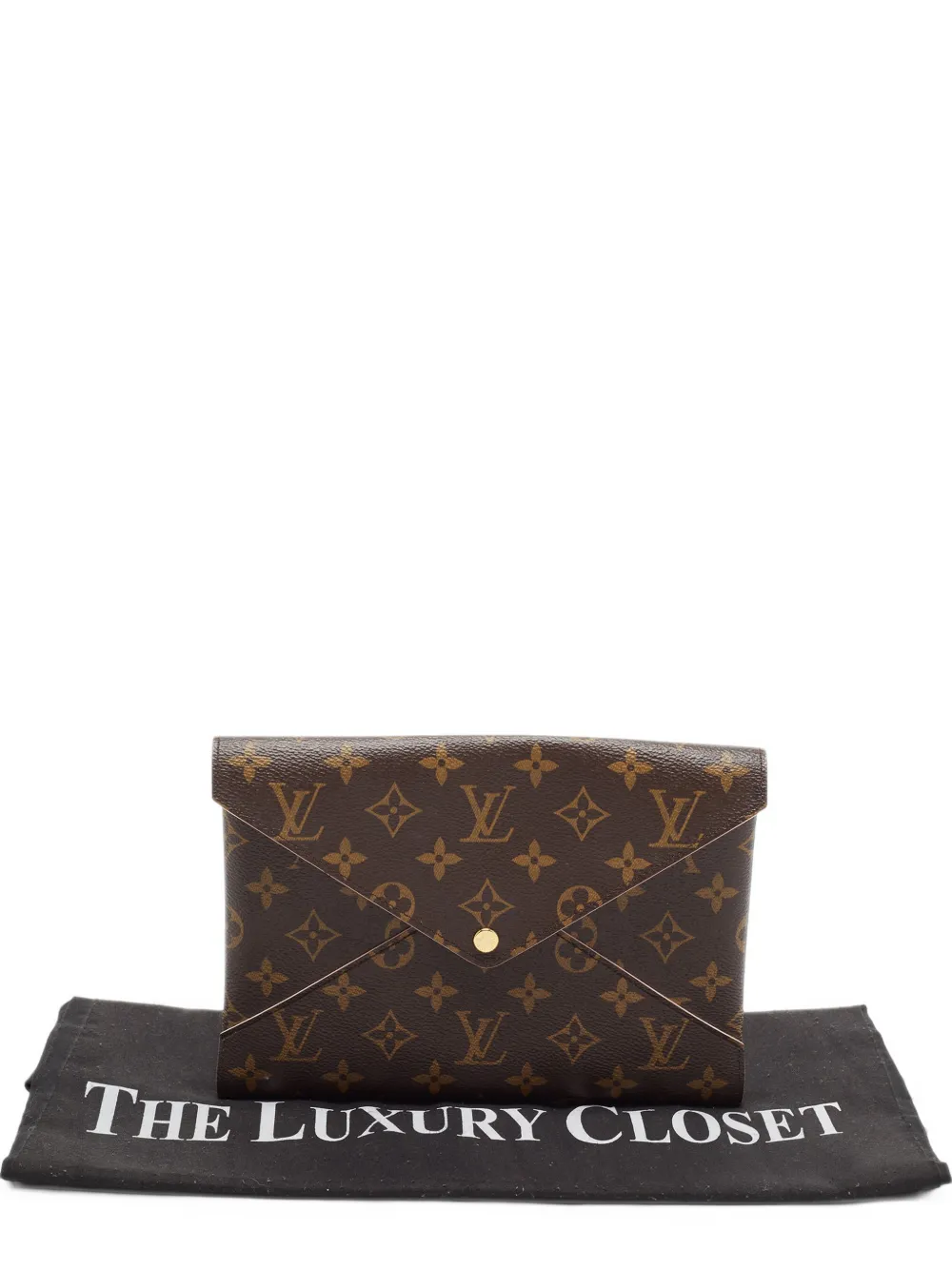 Louis Vuitton Pre-Owned Kirigami Monogram canvas clutch bag - Marrone