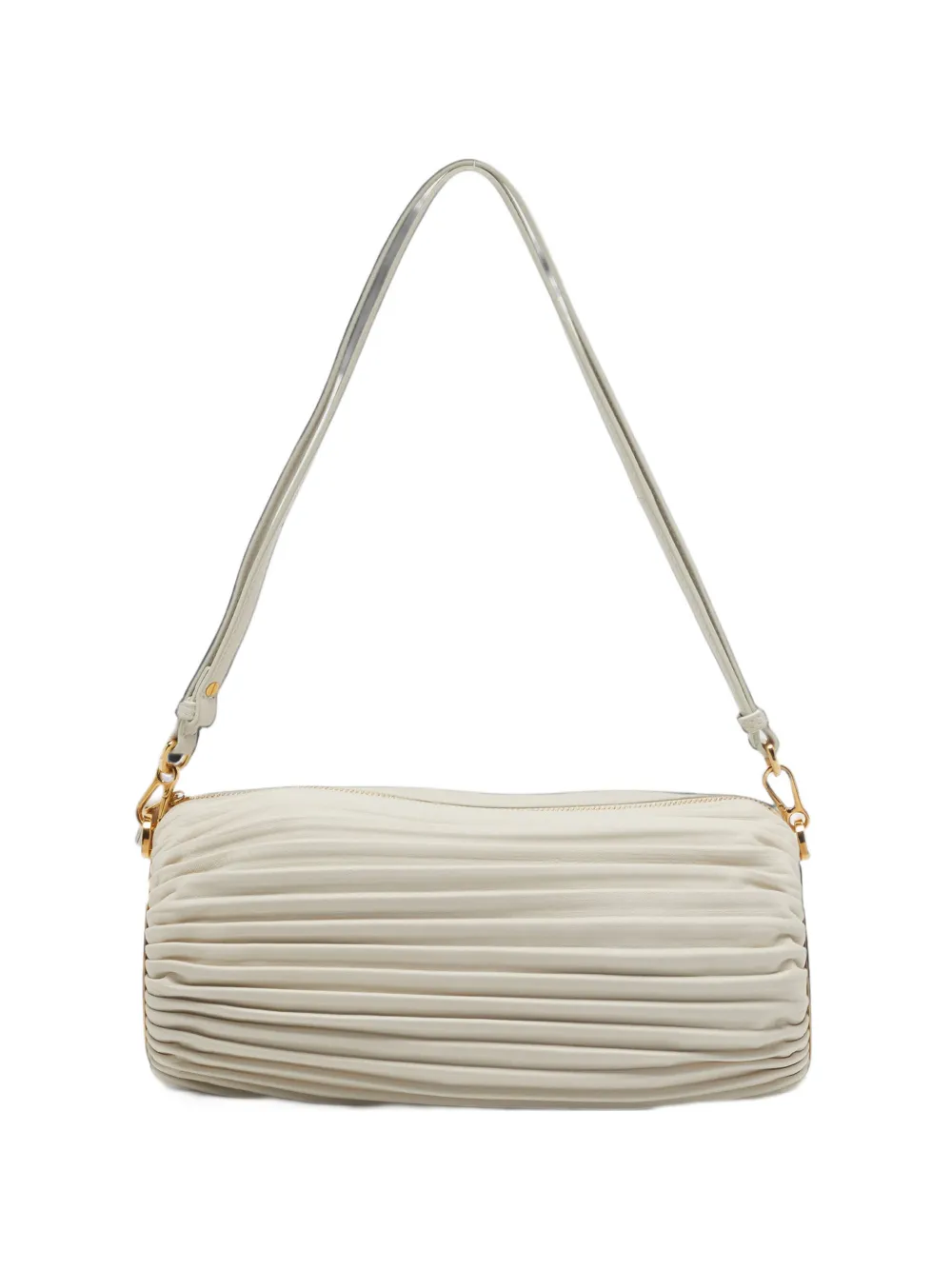 Loewe Pre-Owned Bracelet pleated shoulder bag - Weiß
