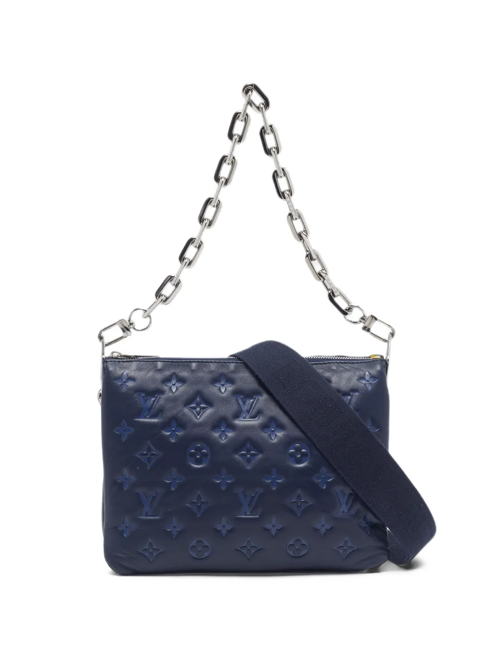 Louis Vuitton Pre-Owned PM Coussin embossed shoulder bag - Blau