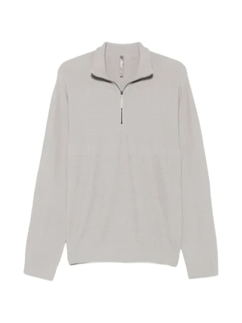 Veilance quarter-zip raglan-sleeve polo shirt