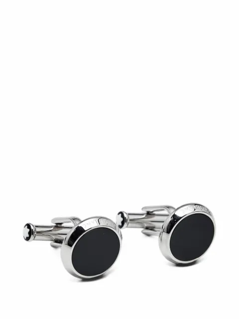 Montblanc Meisterstuck onyx cufflinks