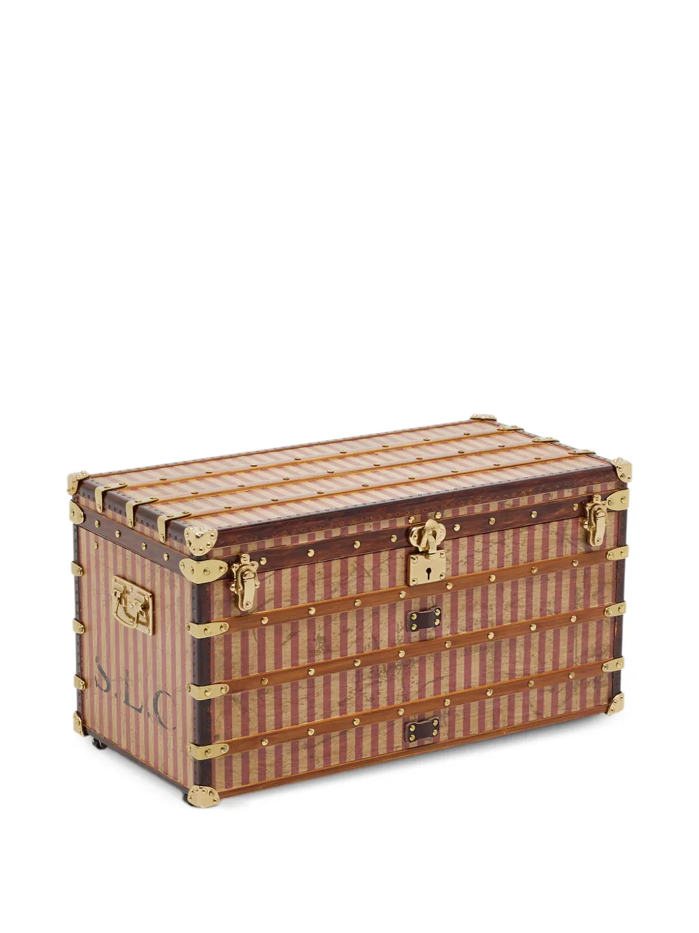 Louis Vuitton Pre-Owned Malle Courrier 1888 trink box - Nude