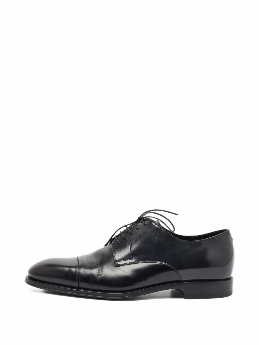 Louis Vuitton Pre-Owned derbies Minister Damier - Noir Louis Vuitton Pre-Owned derbies Minister Damier - Noir