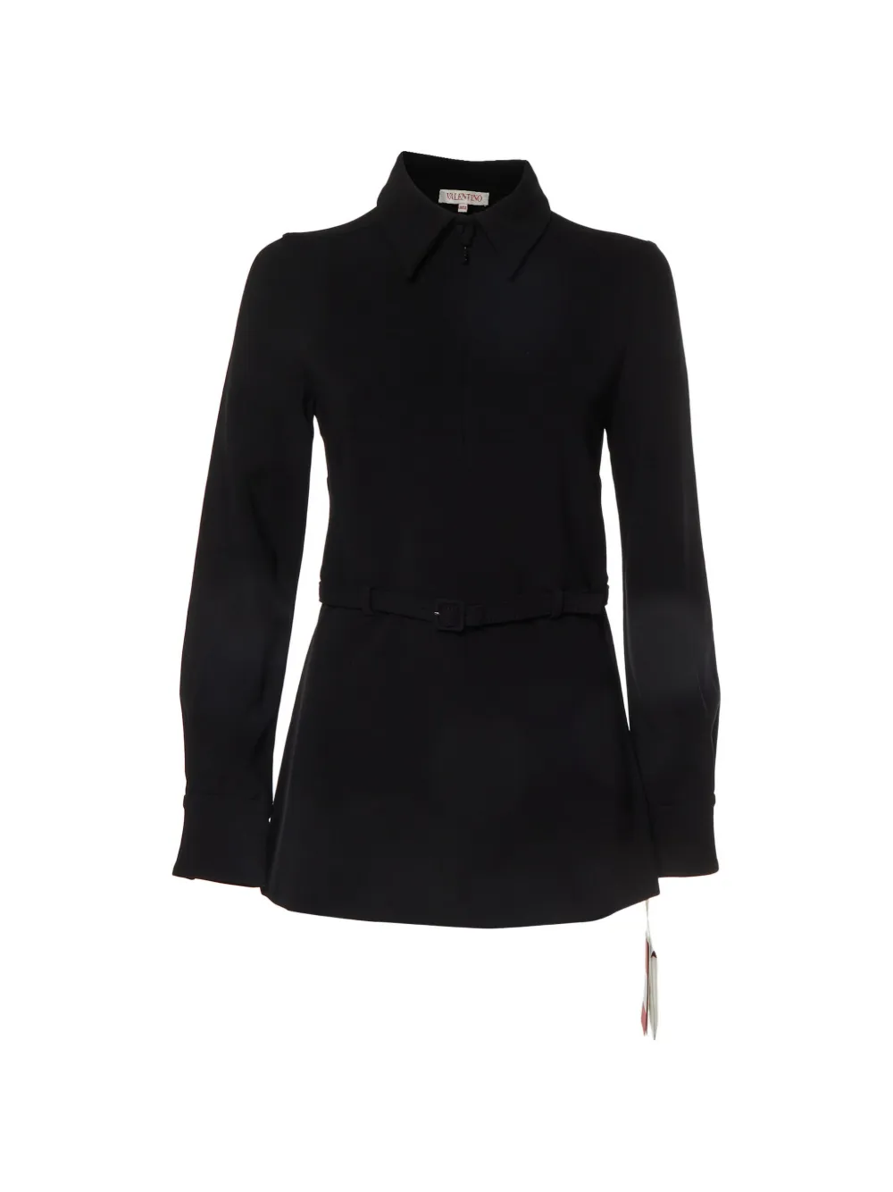 Valentino Garavani Pre-Owned belted shirt dress - Nero