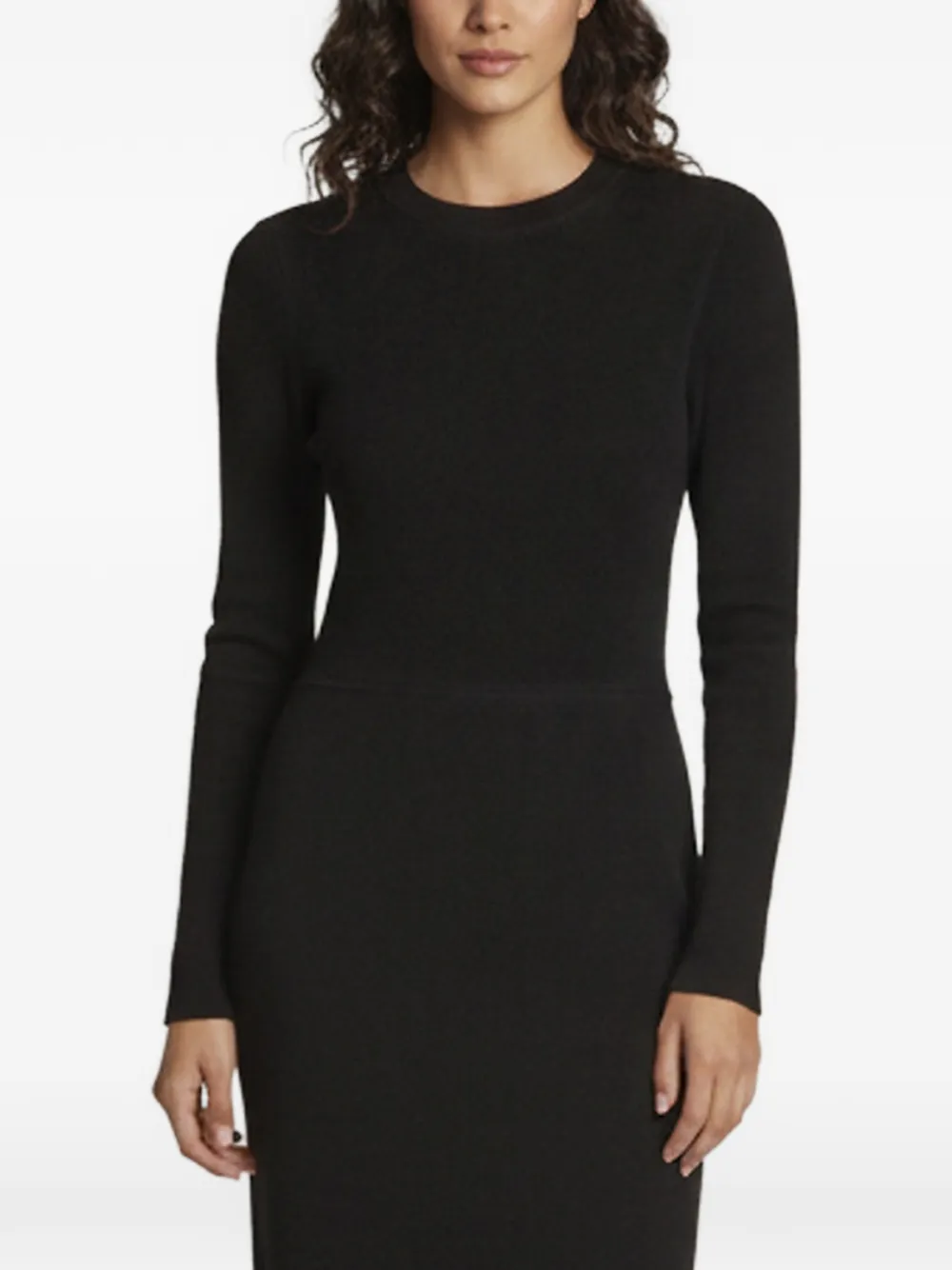 SANDRO Arcade midi dress - Nero