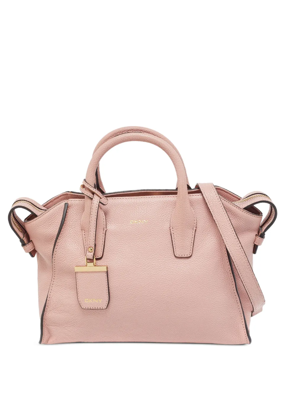 DKNY 2015 medium Chelsea grained leather tote bag - Rosa