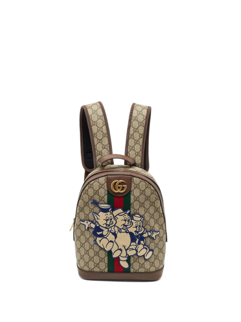 Gucci Pre-Owned x Disney Ophidia backpack - Nude