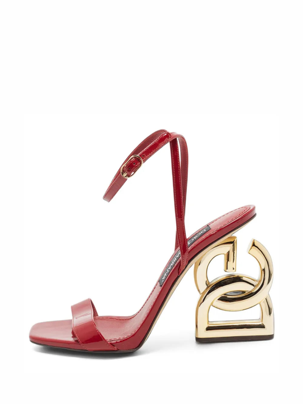 Dolce & Gabbana Pre-Owned Keira DG logo sandals - Rot