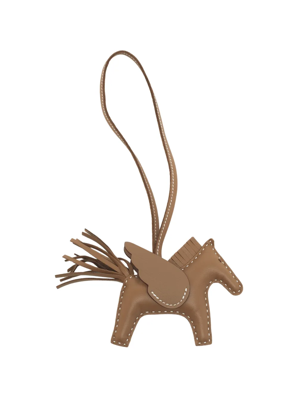 Hermès Pre-Owned pm Rodeo Pegase bag charm - Brown