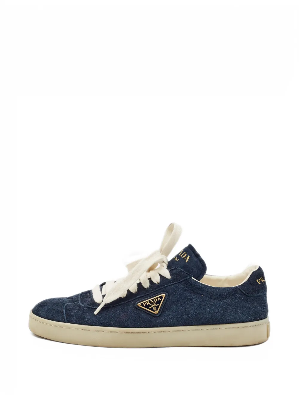 Prada Pre-Owned Lane low-top sneakers - Blu