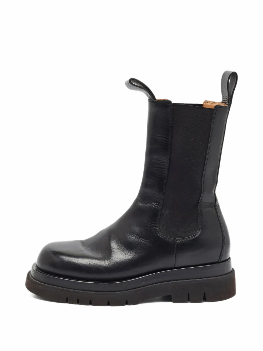 Bottega Veneta Pre-Owned Lug Chelsea boots - Schwarz