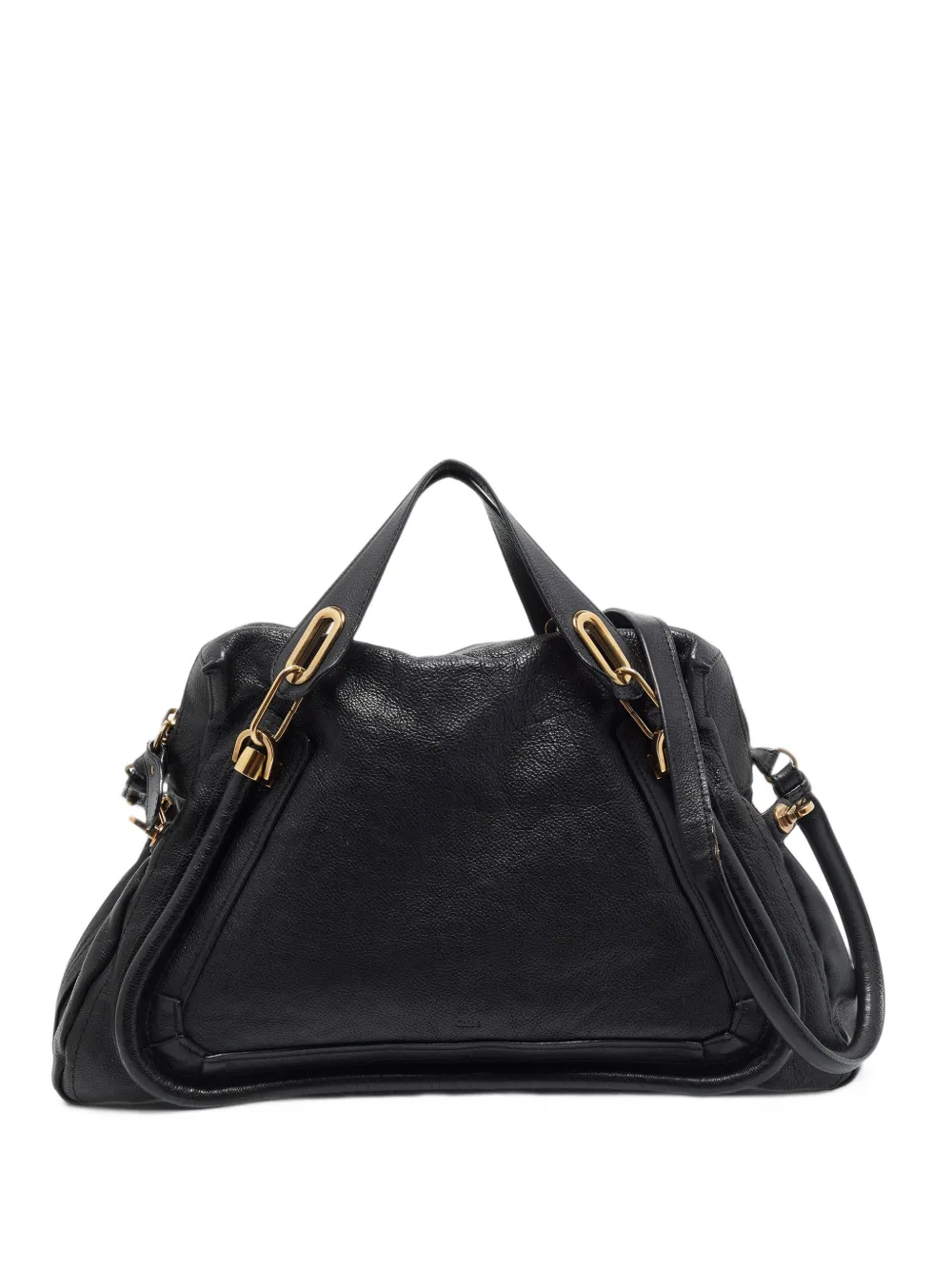 Chloé Pre-Owned large Paraty tote bag - Noir Chloé Pre-Owned large Paraty tote bag - Noir