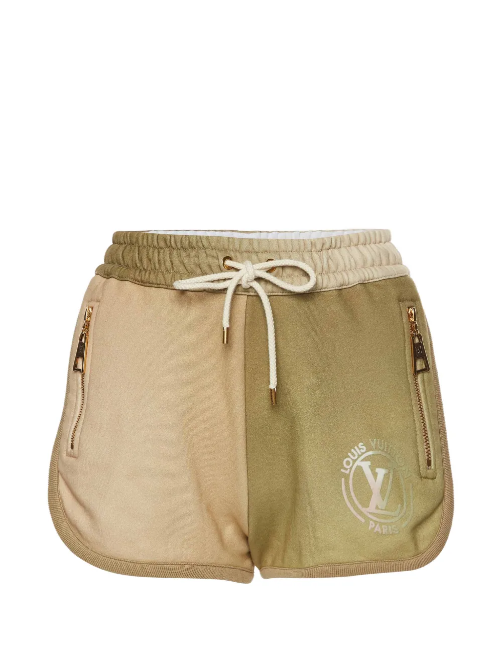Louis Vuitton Pre-Owned logo-print mini shorts - Verde
