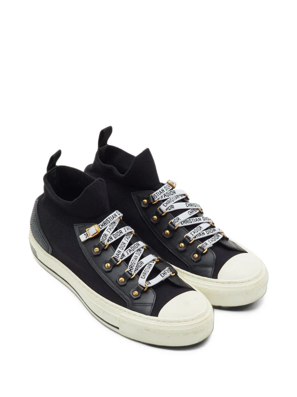 Christian Dior Pre-Owned Walk'n'Dior high-top sneakers - Schwarz