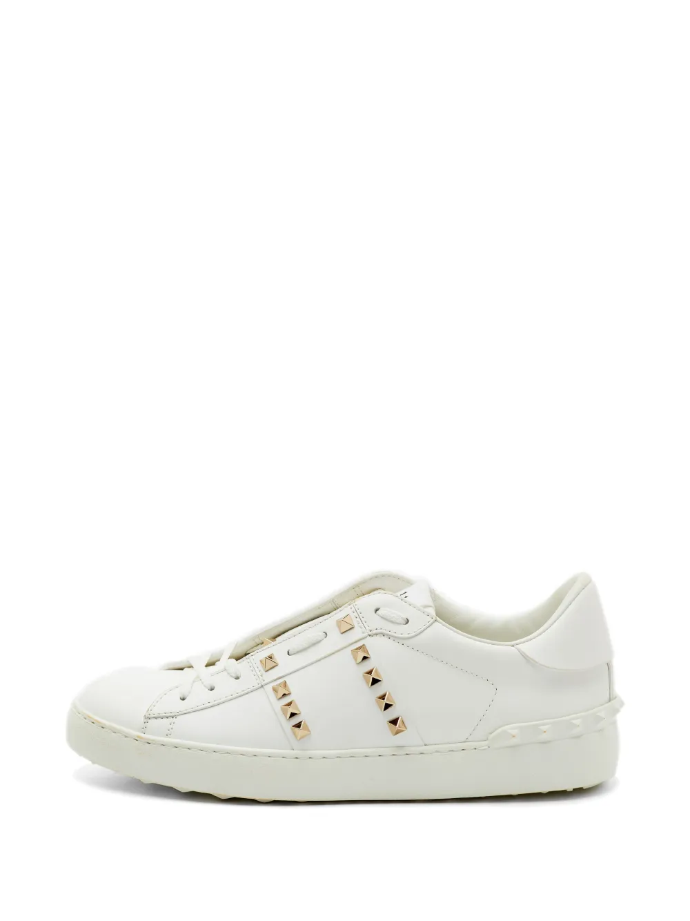 Valentino Garavani Pre-Owned Sneakers Rockstud in pelle - Bianco