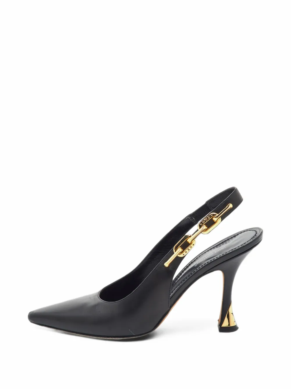 Louis Vuitton Pre-Owned Eyeline Slingback-Pumps mit spitzer Kappe - Schwarz