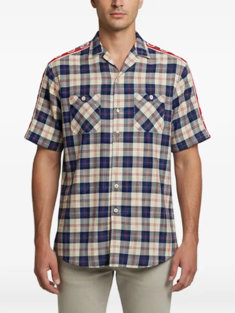 Gucci Pre-Owned chemise à carreaux Interlocking G