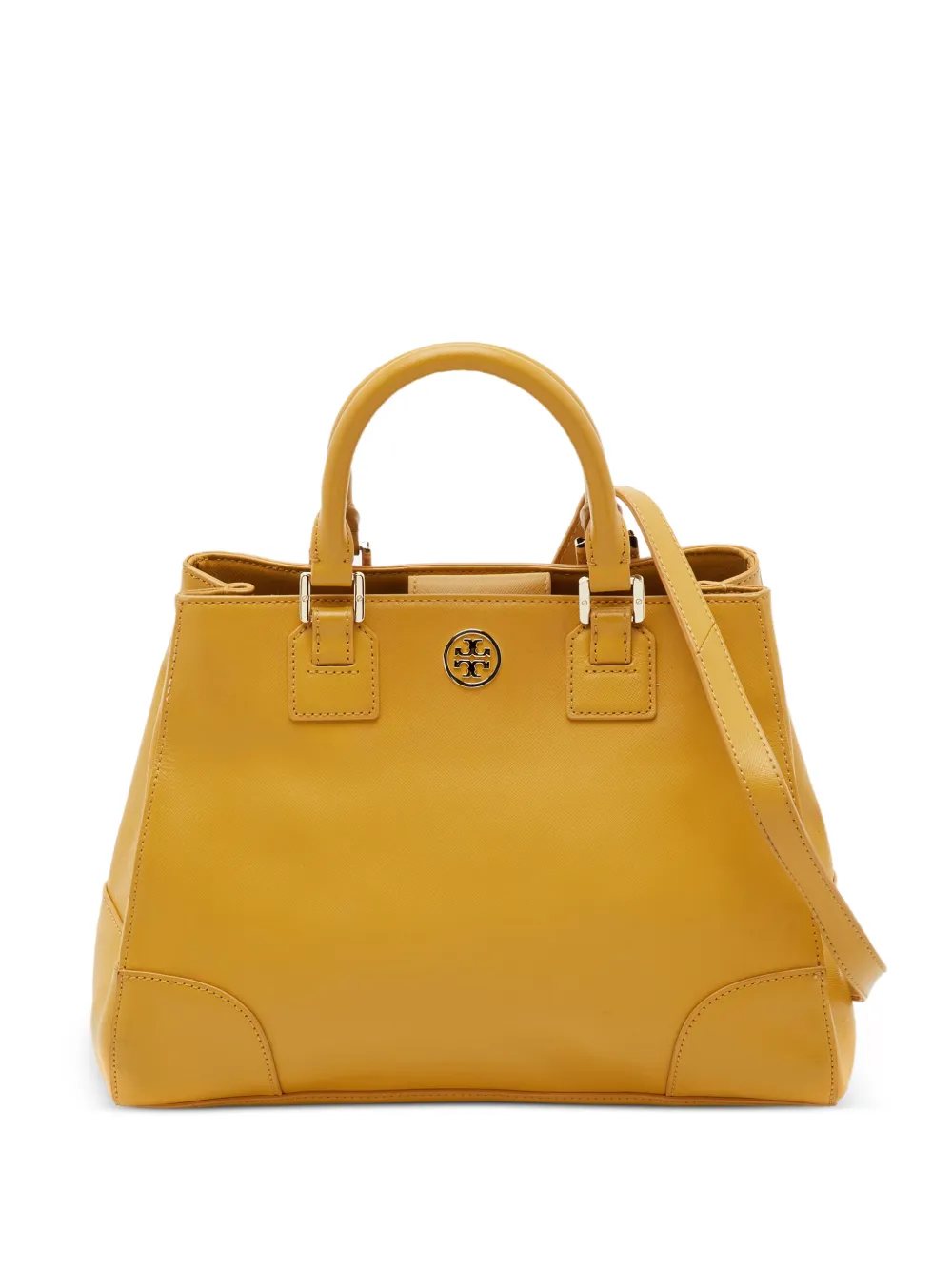 Tory Burch Robinson Saffiano tote bag - Yellow