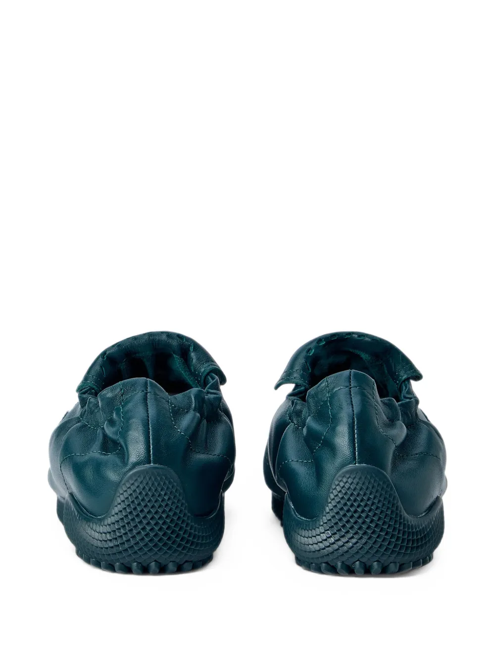 Lacoste Runway low set leather sneakers - Grün