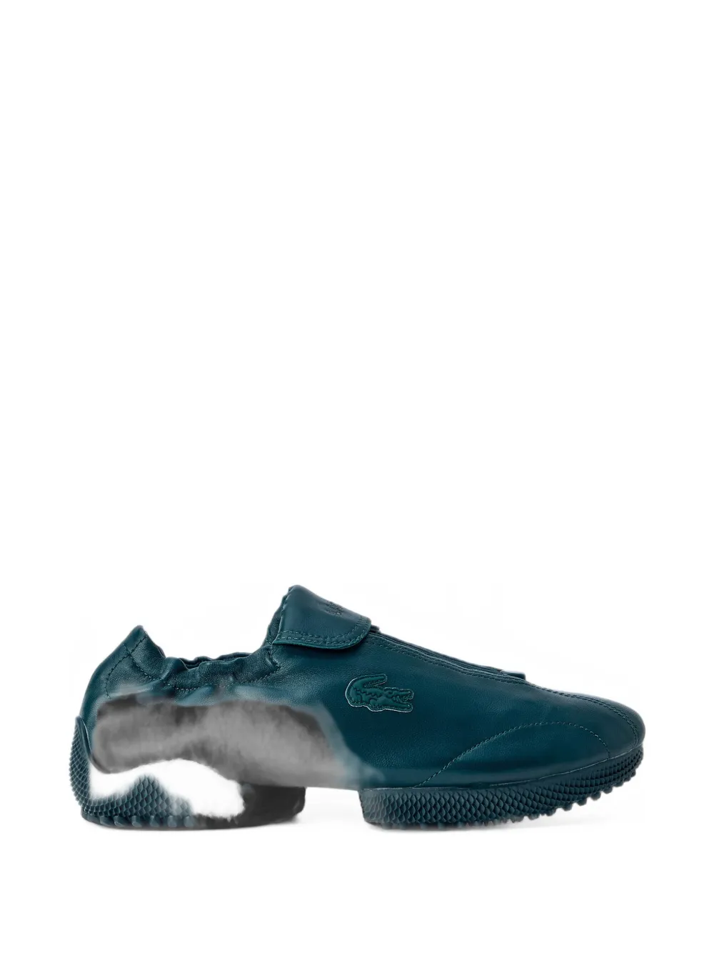 Lacoste Runway low set leather sneakers - Grün