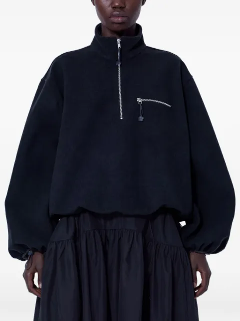Cecilie Bahnsen CBFrederik half-zip chest-pocket jacket