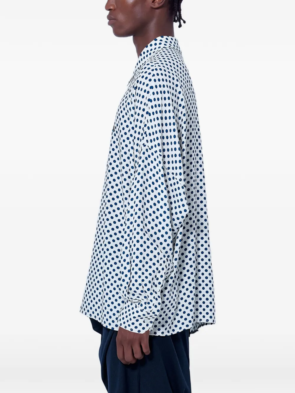 Vivienne Westwood polka dot-print shirt Wit