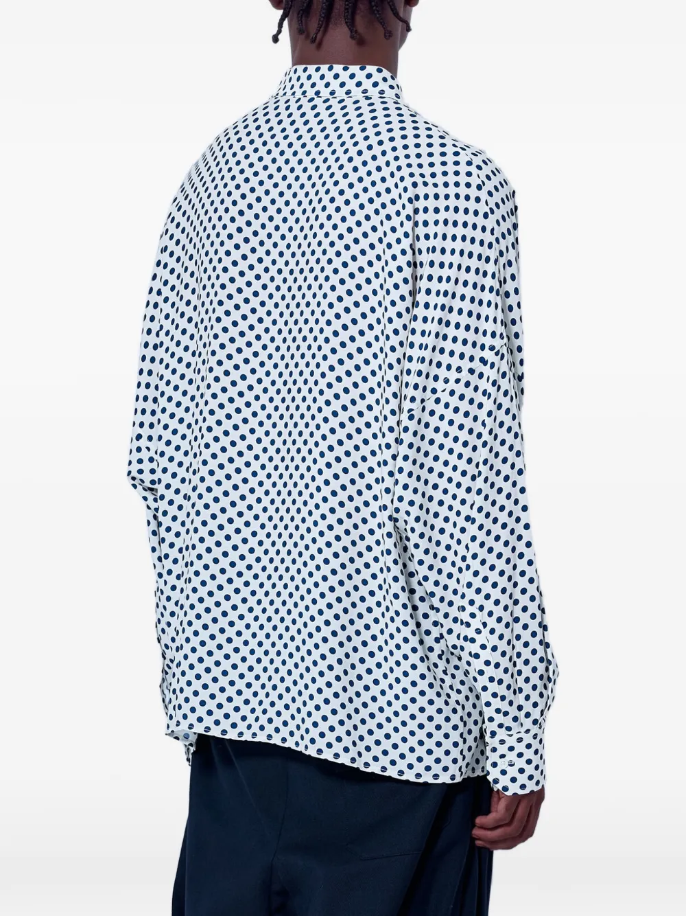 Vivienne Westwood polka dot-print shirt Wit