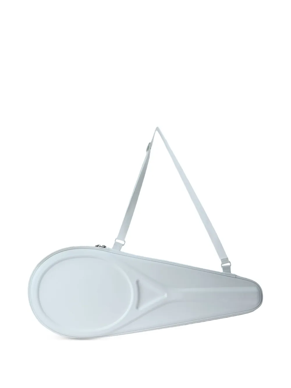 Lacoste Runway large leather racket bag - Bianco
