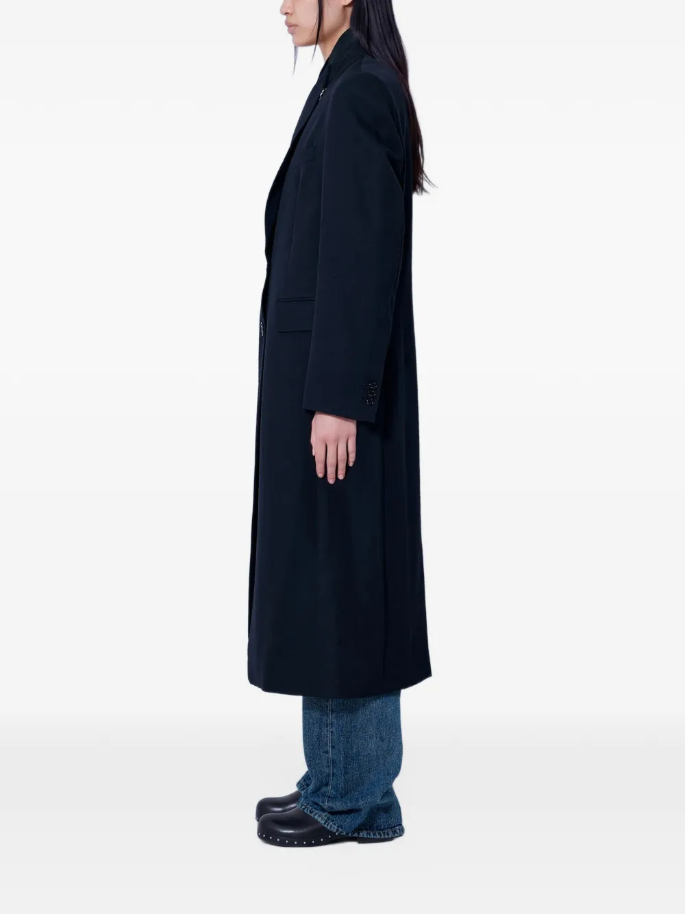 OUR LEGACY Manta coat Zwart